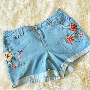 Women’s denim shorts- Faded Glory size 20W